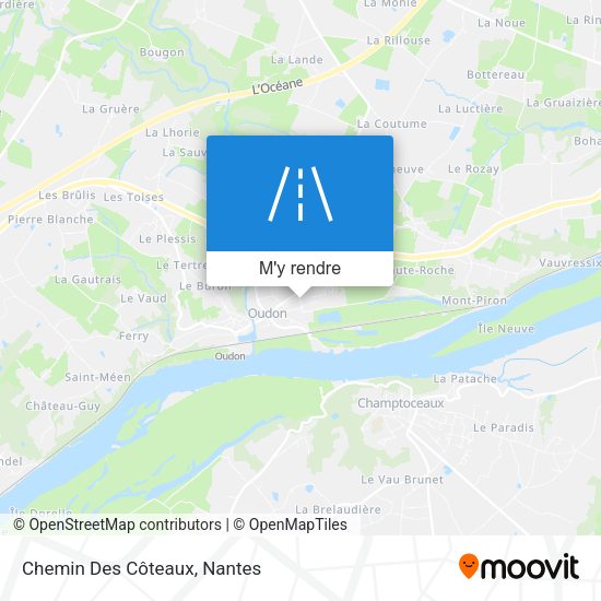 Chemin Des Côteaux plan