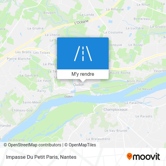 Impasse Du Petit Paris plan