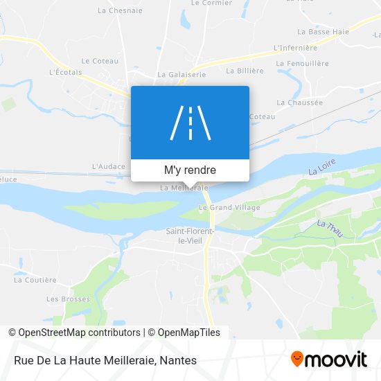 Rue De La Haute Meilleraie plan