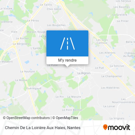 Chemin De La Loirière Aux Haies plan