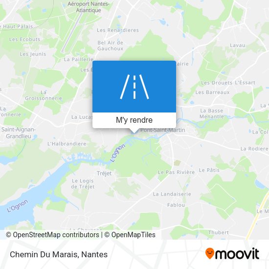 Chemin Du Marais plan