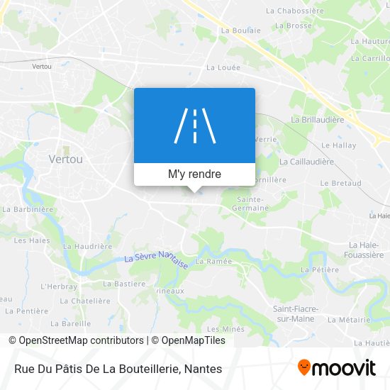 Rue Du Pâtis De La Bouteillerie plan