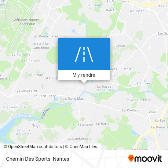 Chemin Des Sports plan