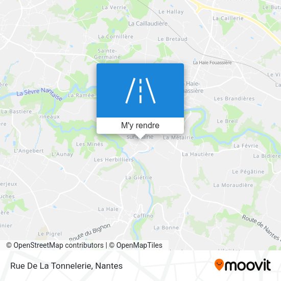 Rue De La Tonnelerie plan