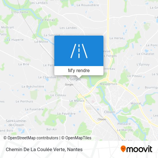 Chemin De La Coulée Verte plan