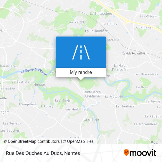 Rue Des Ouches Au Ducs plan