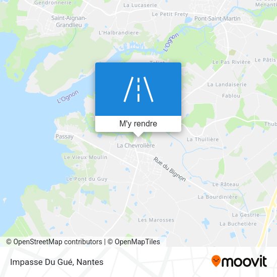 Impasse Du Gué plan