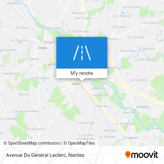 Avenue Du Général Leclerc plan