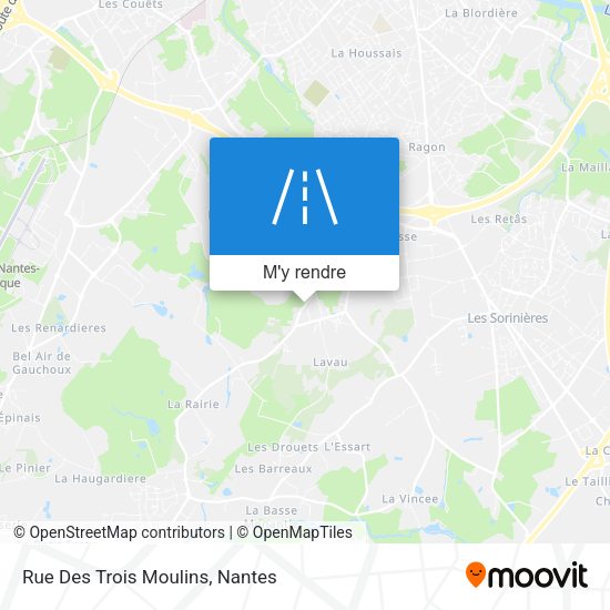 Rue Des Trois Moulins plan