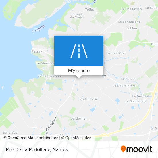 Rue De La Redollerie plan