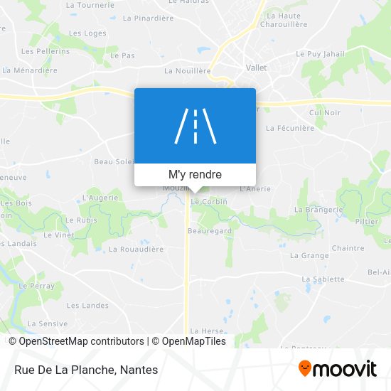 Rue De La Planche plan