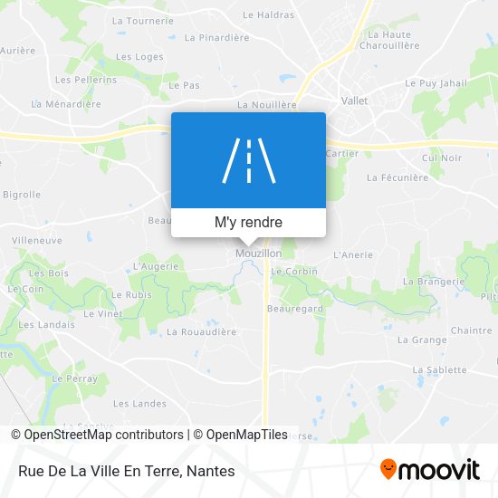 Rue De La Ville En Terre plan