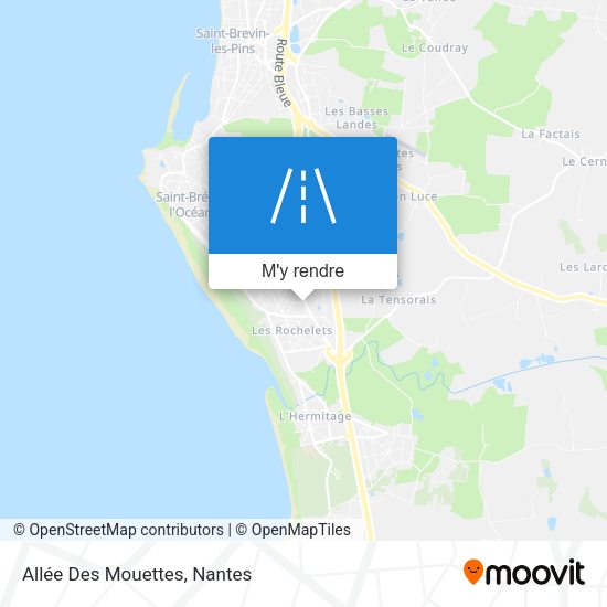 Allée Des Mouettes plan