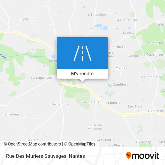 Rue Des Muriers Sauvages plan