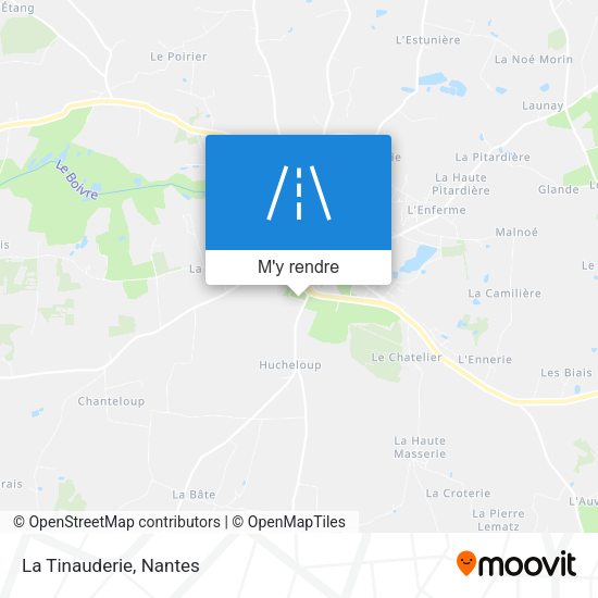 La Tinauderie plan