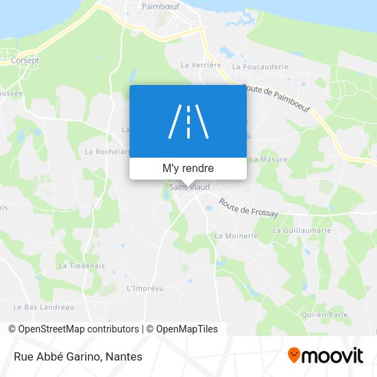 Rue Abbé Garino plan