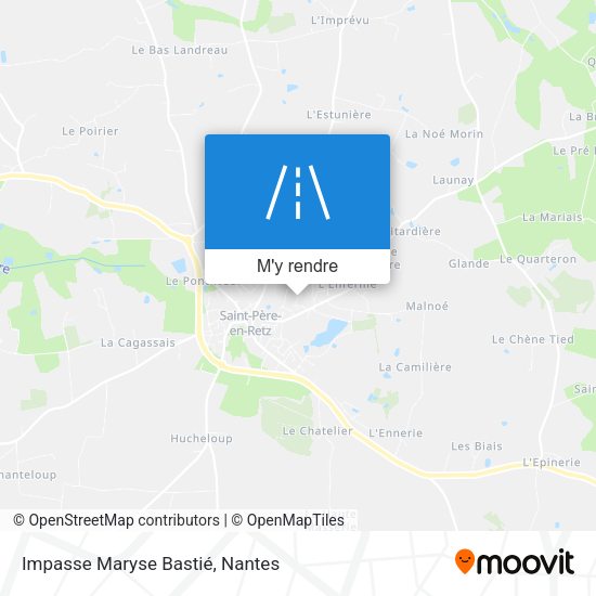 Impasse Maryse Bastié plan