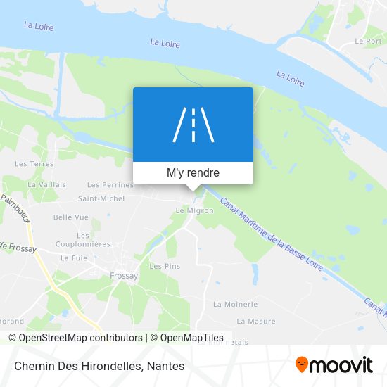 Chemin Des Hirondelles plan