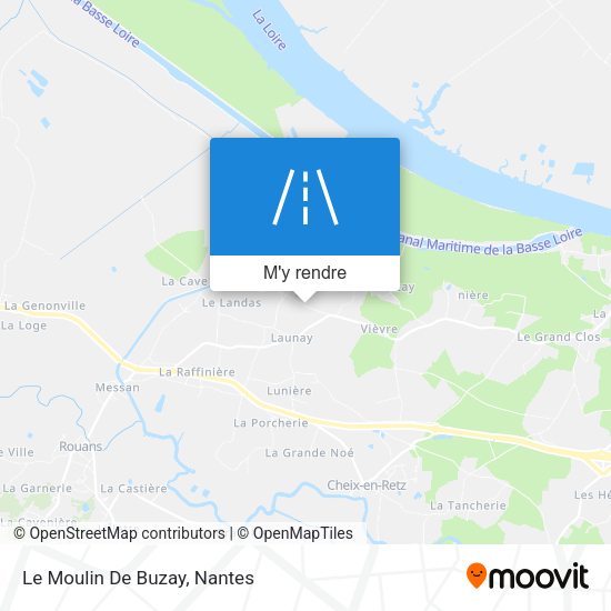 Le Moulin De Buzay plan