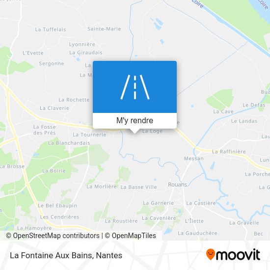 La Fontaine Aux Bains plan