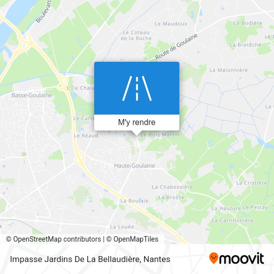 Impasse Jardins De La Bellaudière plan
