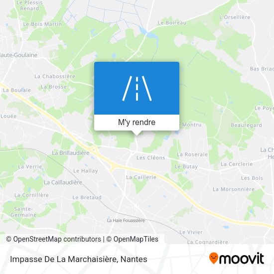 Impasse De La Marchaisière plan