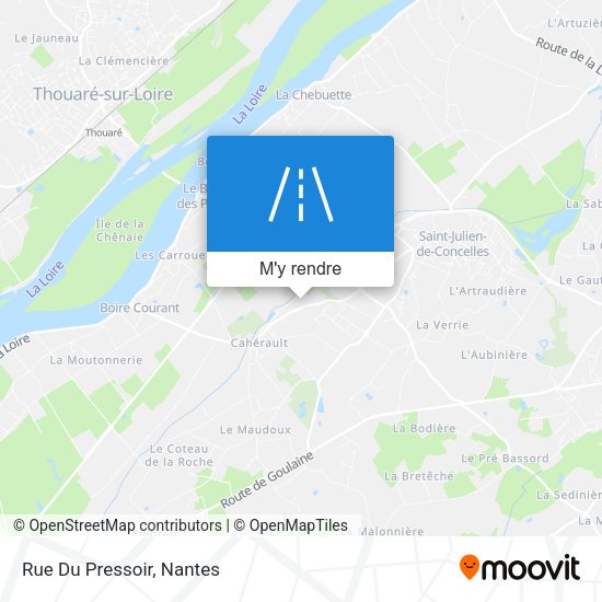 Rue Du Pressoir plan