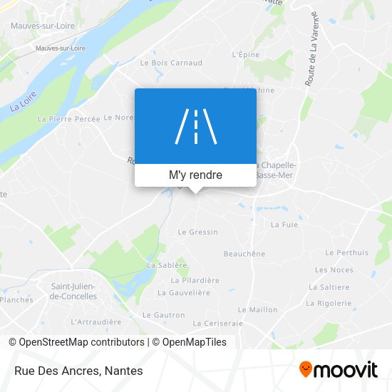 Rue Des Ancres plan