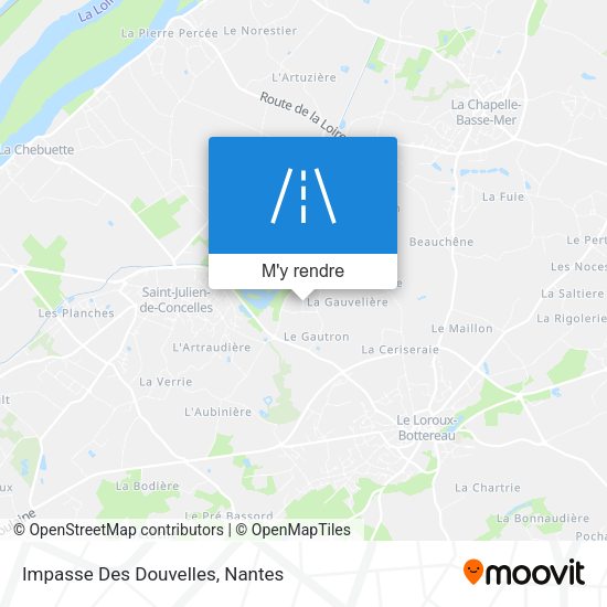 Impasse Des Douvelles plan