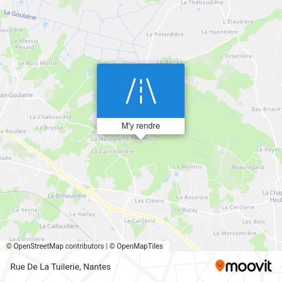 Rue De La Tuilerie plan
