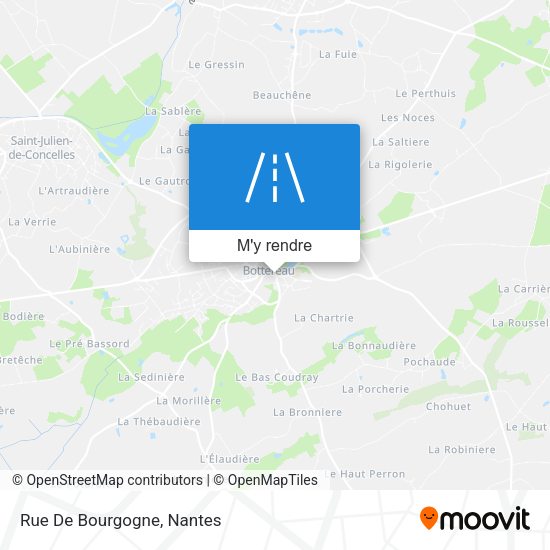 Rue De Bourgogne plan
