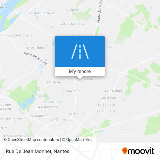 Rue De Jean Monnet plan