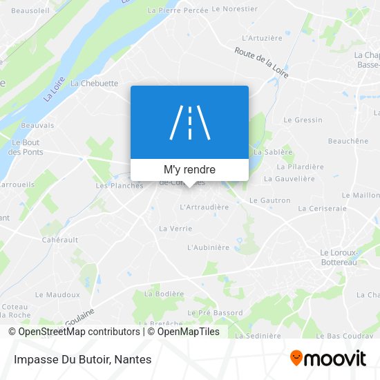 Impasse Du Butoir plan