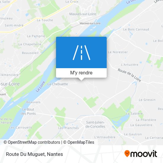 Route Du Muguet plan