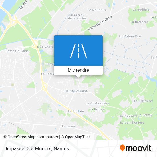 Impasse Des Mûriers plan