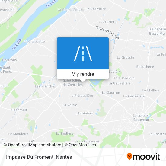 Impasse Du Froment plan