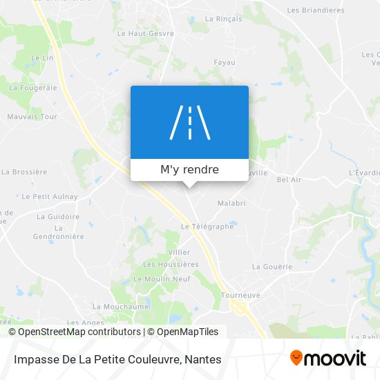 Impasse De La Petite Couleuvre plan