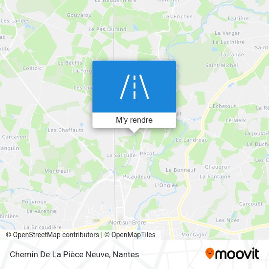Chemin De La Pièce Neuve plan