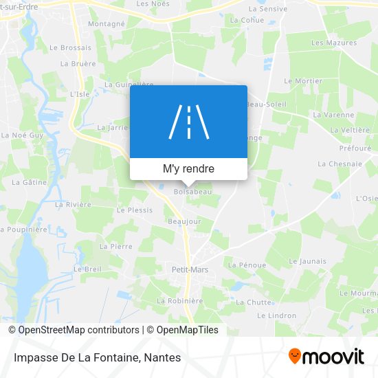 Impasse De La Fontaine plan