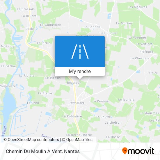 Chemin Du Moulin À Vent plan