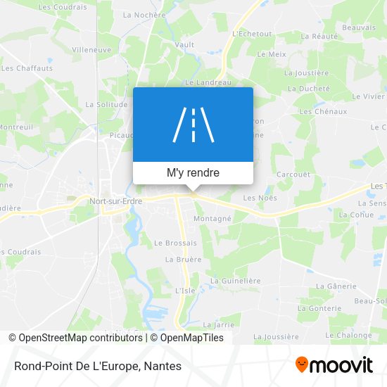 Rond-Point De L'Europe plan