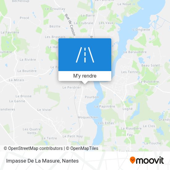 Impasse De La Masure plan