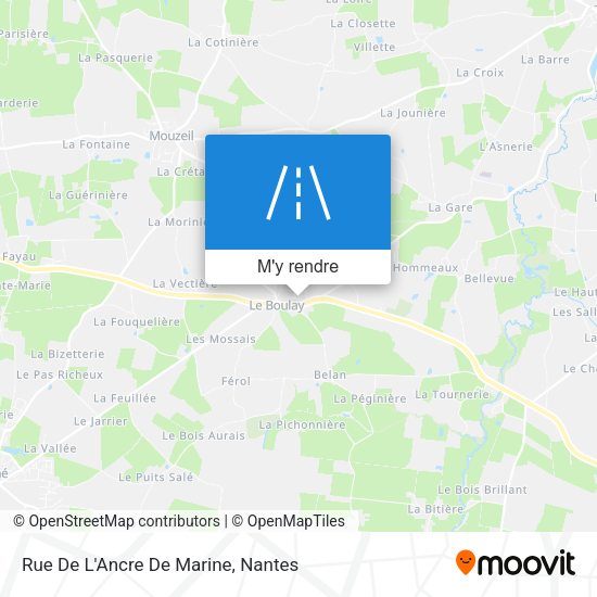 Rue De L'Ancre De Marine plan