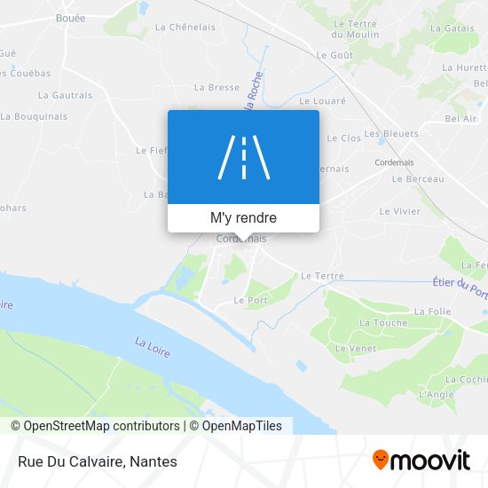 Rue Du Calvaire plan