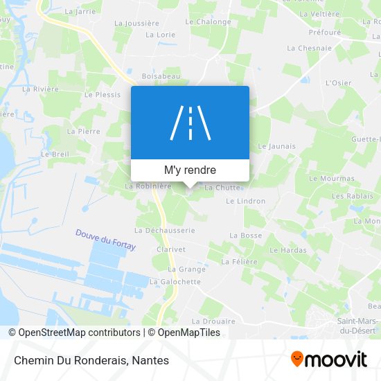 Chemin Du Ronderais plan