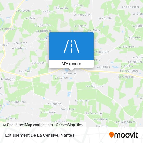 Lotissement De La Censive plan