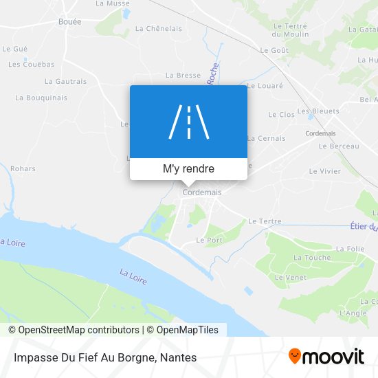 Impasse Du Fief Au Borgne plan