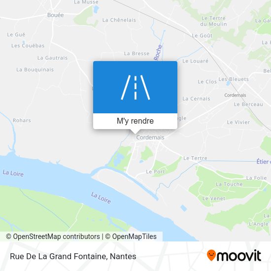Rue De La Grand Fontaine plan