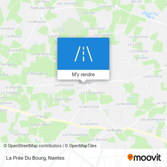 La Prée Du Bourg plan