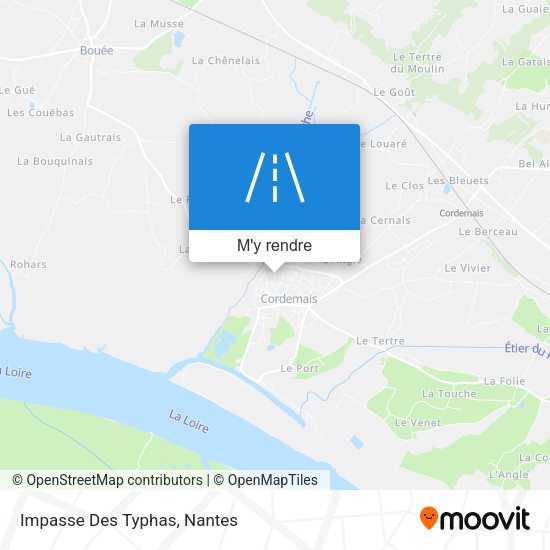 Impasse Des Typhas plan